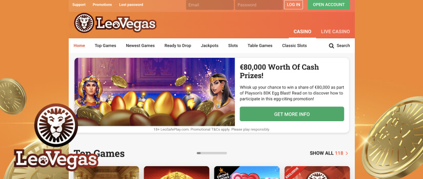 How to Create a Leovegas Casino Account?