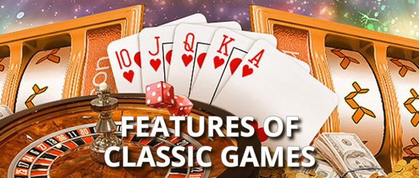 Features of classic real money games