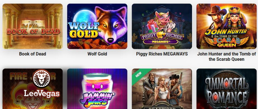 LeoVegas The best mobile casino games from the best providers