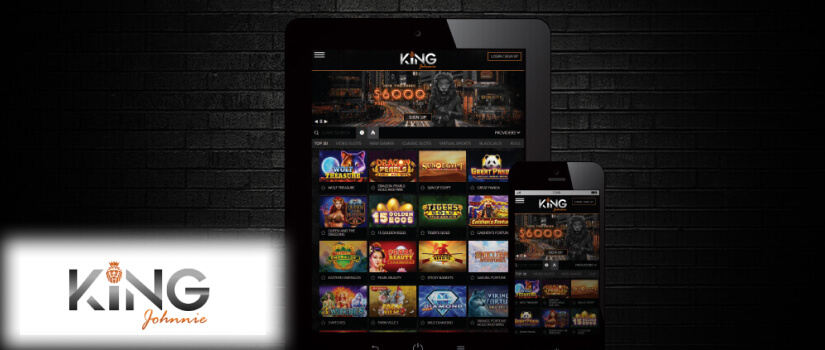 King Johnnie casino mobile versions